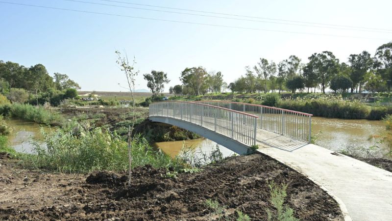 שבילי הליכה | צילום: רשות ניקוז ונחלים ירדן דרומי