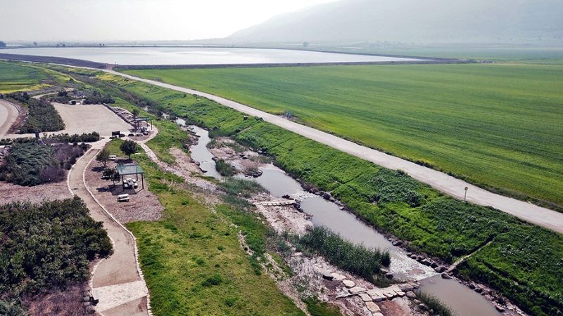 תחילת העבודות לסלילת השביל | צילום: מיכאל חורי, מערך ההסברה קק״ל