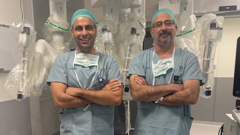 פריצת דרך בכירורגיית לבלב רובוטית בכרמל