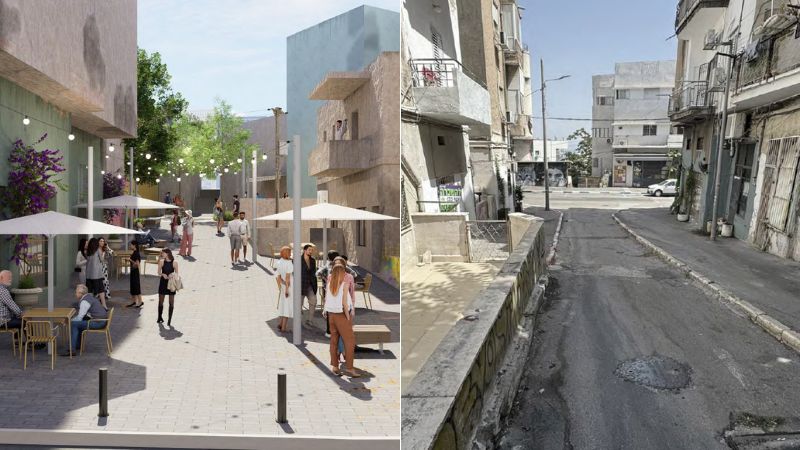 מהפך: המעברים ההיסטוריים ברוריה, דבורה וגוש חלב בשוק תלפיות יחודשו