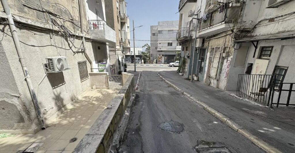 מעבר ברוריה, לפני השיפוץ | צילום: 