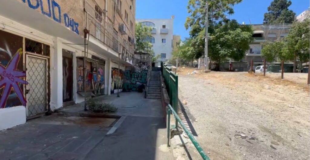 מעבר גוש חלב, לפני השיפוץ | צילום: 