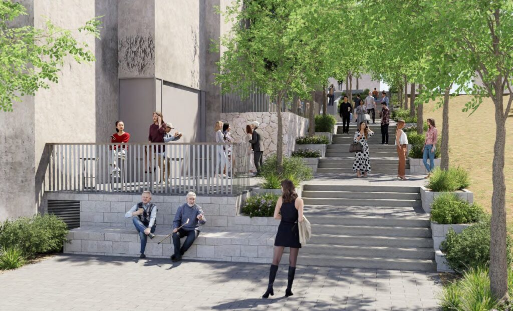 מעבר גוש חלב, אחרי השיפוץ | הדמיה: 