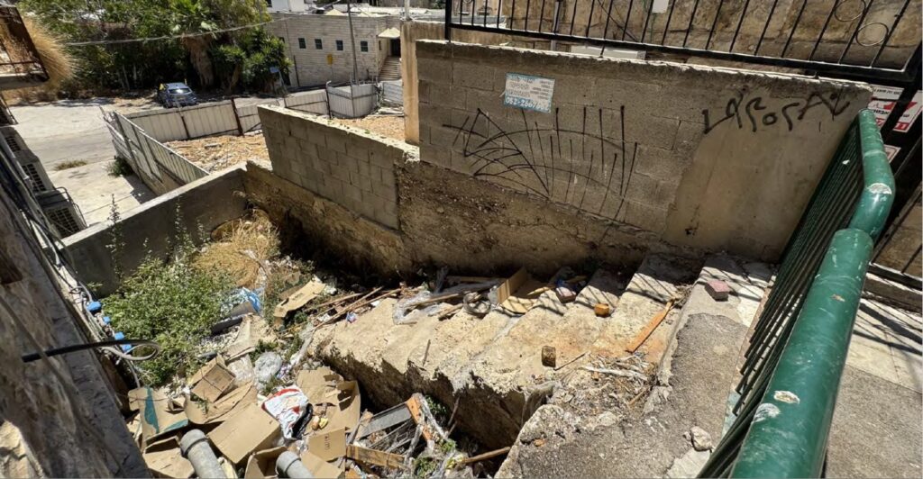 מעבר דבורה, לפני השיפוץ | צילום: אב אדריכלות נוף