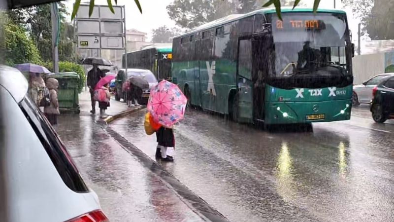 נווה שאנן, הבוקר | צילום: רדיו חיפה