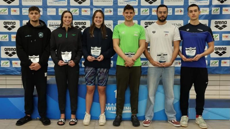 גורבנקו, חרותי ואגודת מכבי חיפה הם מצטייני אליפות ישראל בשחייה בבריכות קצרות