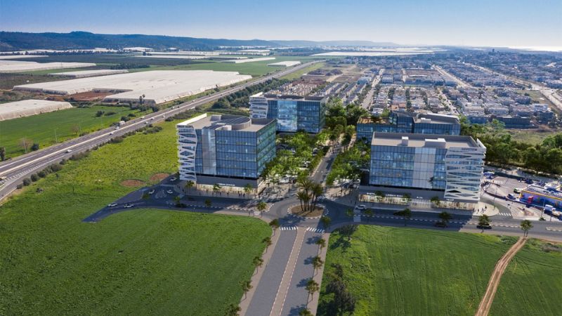 פארק ההייטק בעתלית | הדמיה: באדיבות המועצה האזורית חוף הכרמל