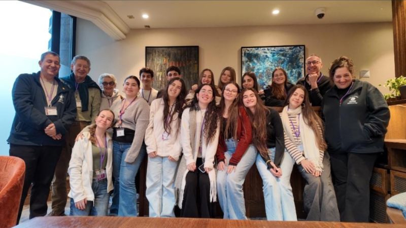 משלחת התלמידים לברמינגהם | צילום: מרכז חינוך ליאו באק