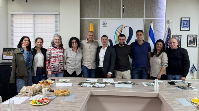 טקס החתימה על אמנת ההמשך | צילום: דוברות עיריית נשר