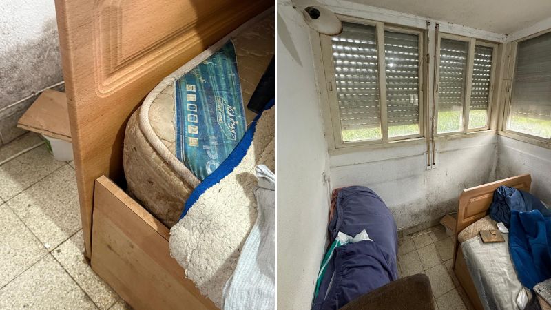 ליקויי תחזוקה חמורים, עובש והזנחה. הדירה של הקשישה בהדר | צילום: אלבום פרטי