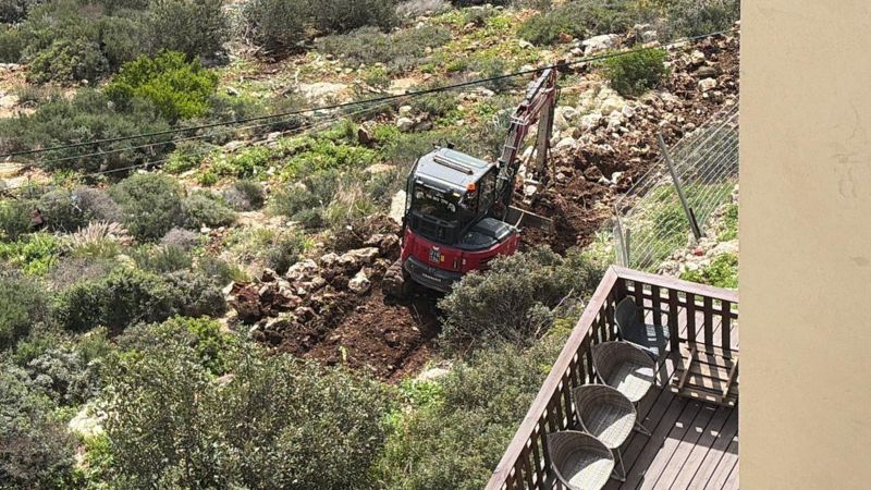 הבובקט בפעולה | צילום: יעל משלר ענבר