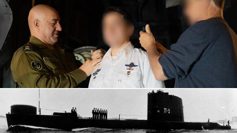 סגירת המעגל המרגשת של מפקד הצוללת החדש