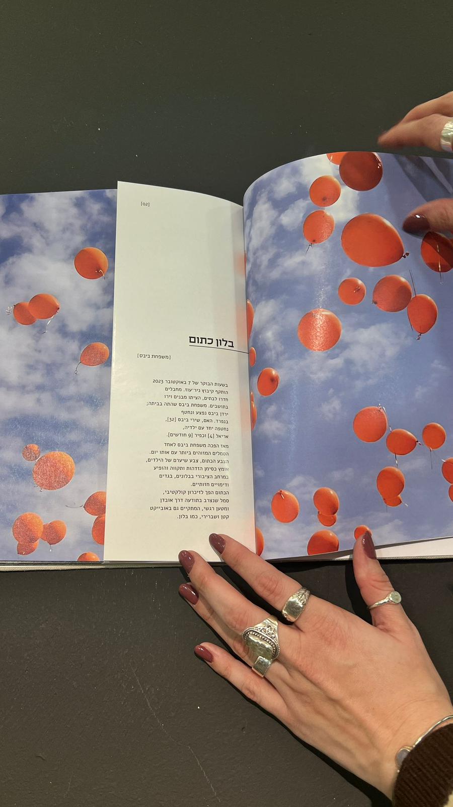 בלון כתום. מתוך פרויקט 