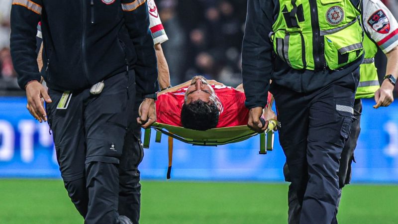 מכה להפועל: קרע ברצועה הצולבת לאופק ביטון