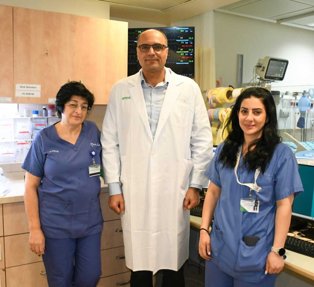 מנהל המחלקה הפנימית א1 + א2 ד