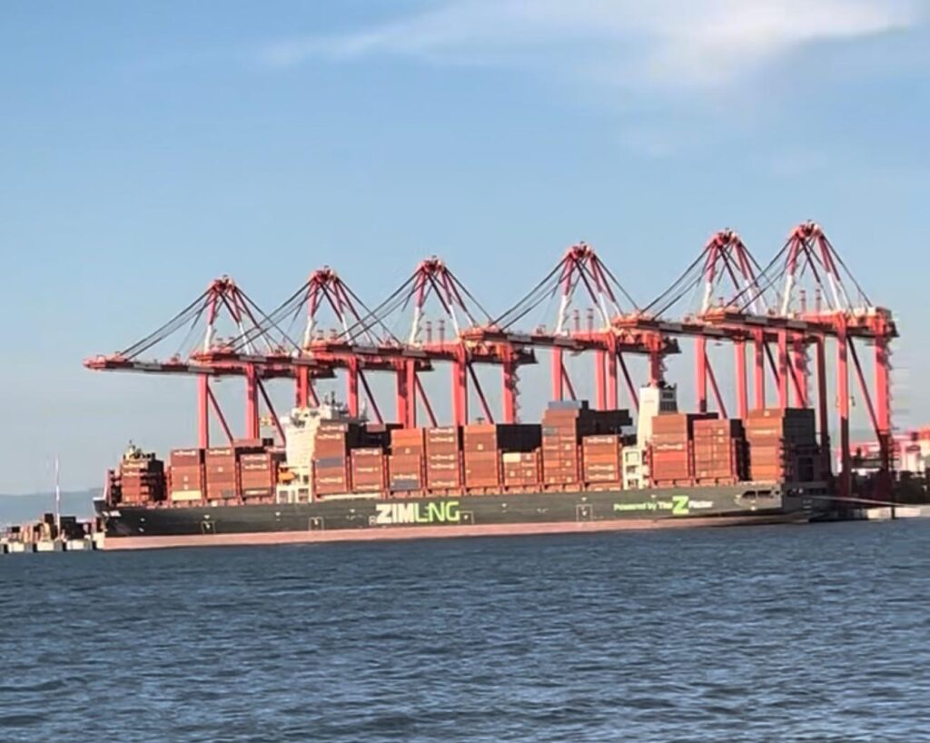 אוניית צים | צילום: חגית הורנשטיין