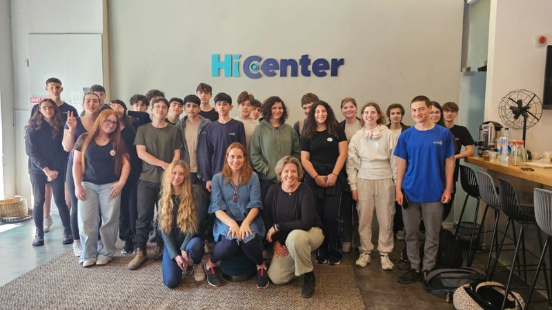 היי סנטר חושפת תלמידי חטיבות ביניים מחיפה לעולם החדשנות והיזמות