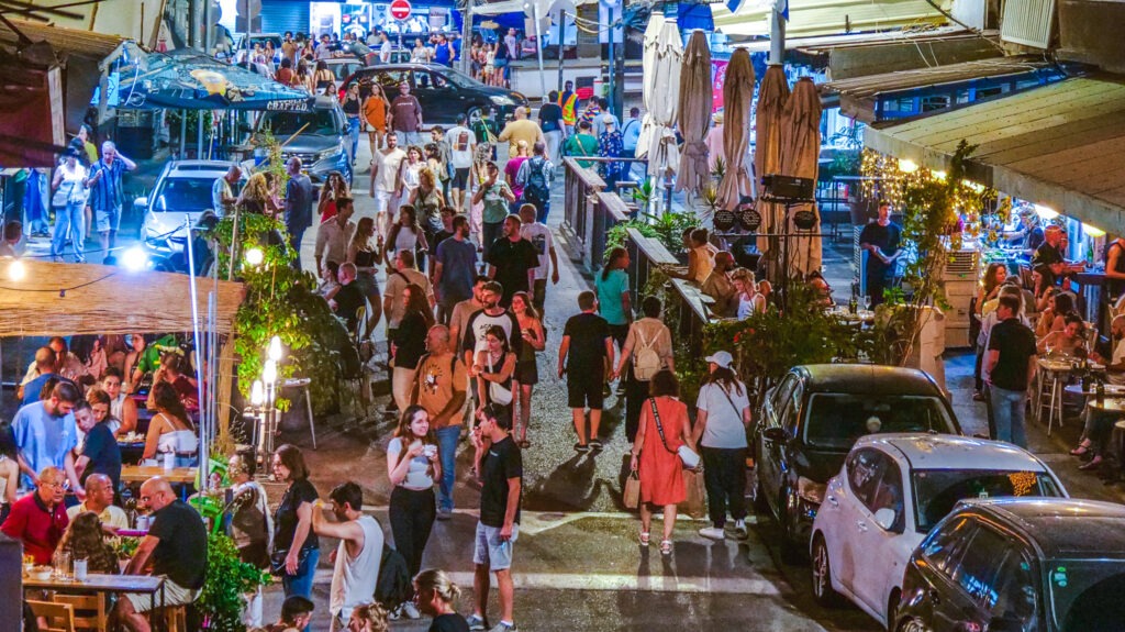 שוק תלפיות בערב | צילום: ענת סלומון, דוברות עיריית חיפה