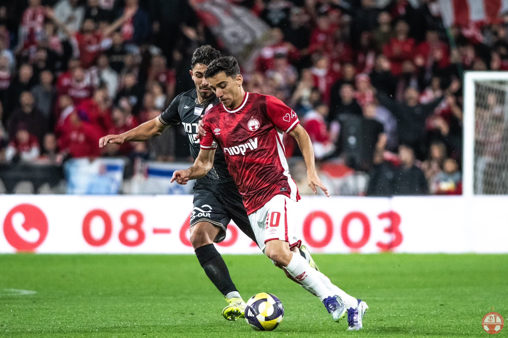 נקודת בונוס: 1-1 להפועל חיפה מול הפועל ב"ש