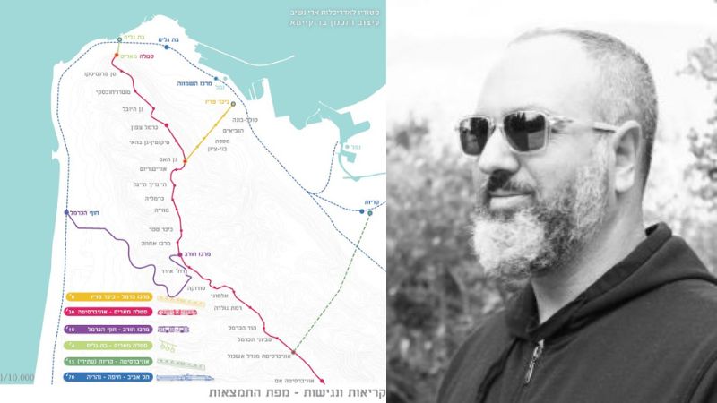 חזון על קו הרכס: האדריכל שרוצה להפוך את חיפה לעיר הליכתית