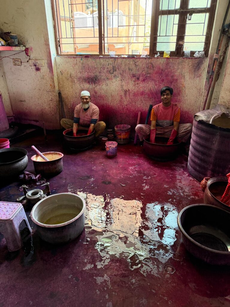 הביקור של החוג לעיצוב אופנה של אוניברסיטת חיפה בהודו |צילום: תמרה אפרת