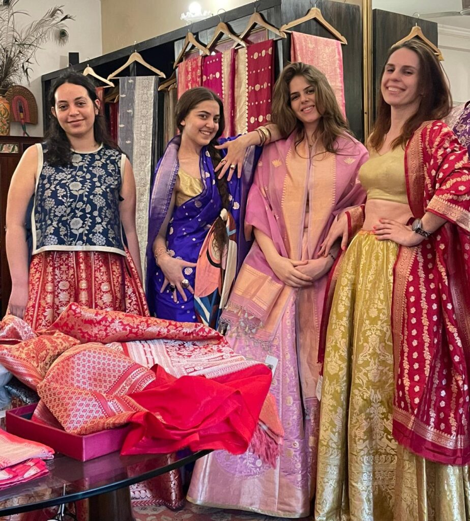 הביקור של החוג לעיצוב אופנה של אוניברסיטת חיפה בהודו | צילום: יח