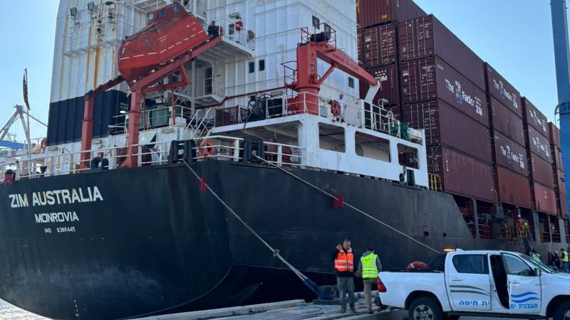 נמל חיפה ממשיך בשגרה: נערך לקליטת נוסעים ישראלים מלימסול