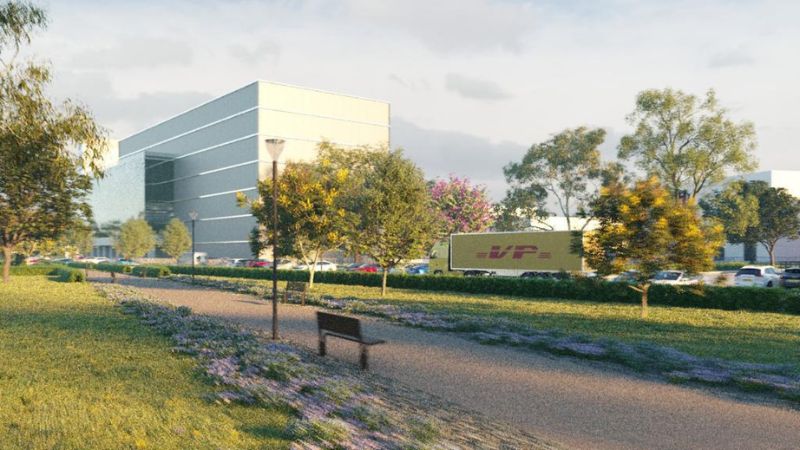 מתחם לוגיסטי חדש יוקם בצפון העיר, בסמוך לפארק הקישון ומעגנת שביט | הדמיה: חברת נמלי ישראל