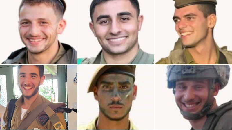 למעלה מימין: סמל תומר קרן, סמ