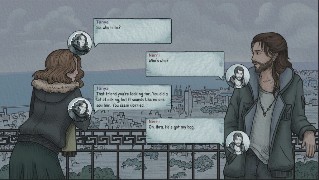 מתוך משחק המחשב Haifa, פיתוח של מכללת תילתן