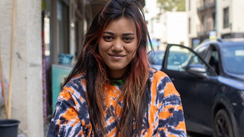 רנה לוטו, המנהלת הלא רשמית של המקלט בבניין ההנדסה | צילום: עומר מוזר