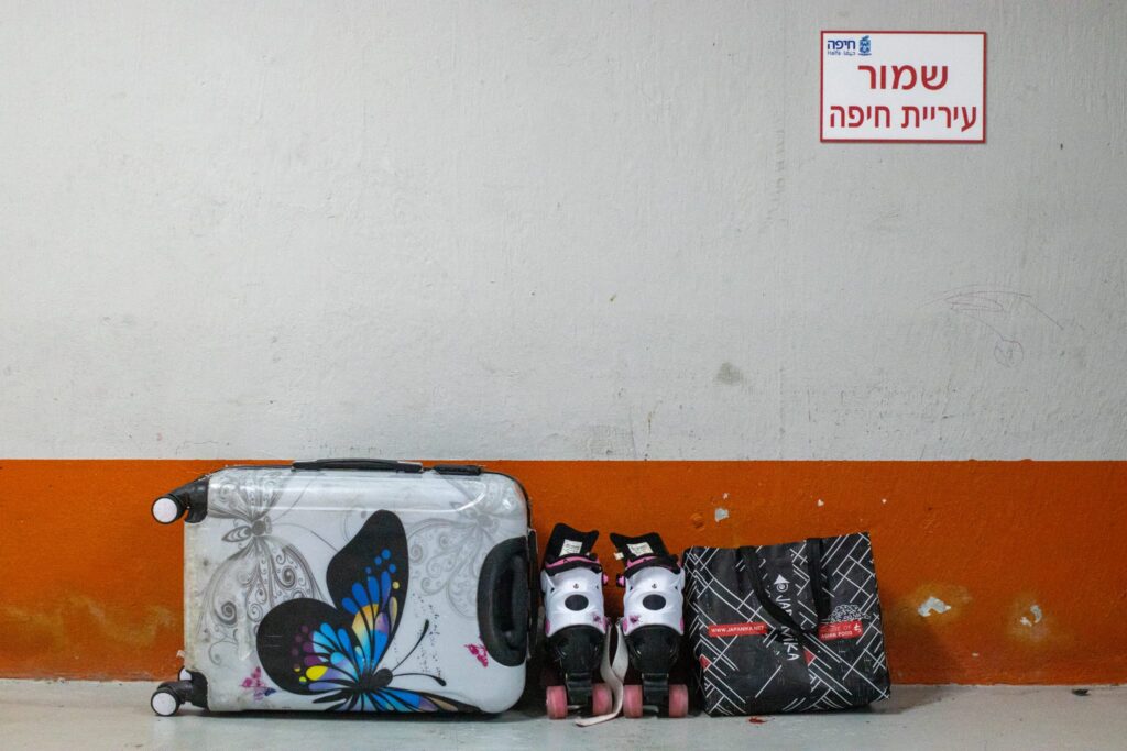 המקלט הציבורי ברחוב ביאליק | צילום: עומר מוזר