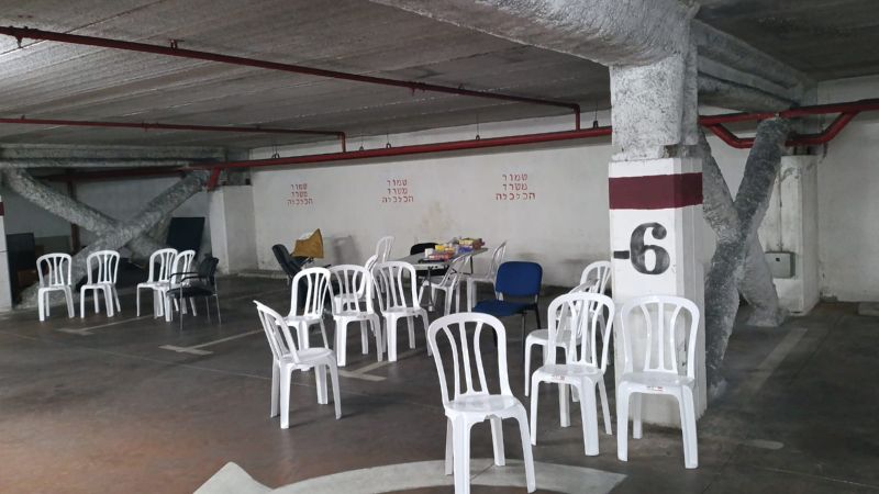 עיריית חיפה קוראת לציבור לפנות את החניונים הציבוריים. מקלטים רבים עברו ונדליזם