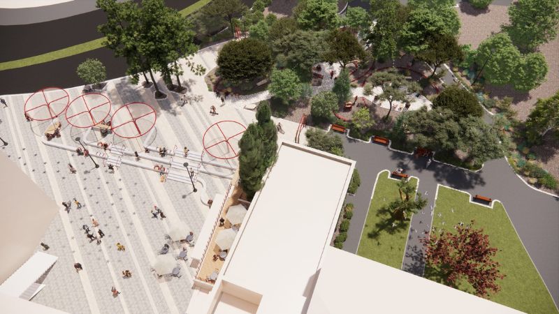 מקוריות: הקופות של האודיטוריום יהפכו לבית קפה כחלק משדרוג המתחם