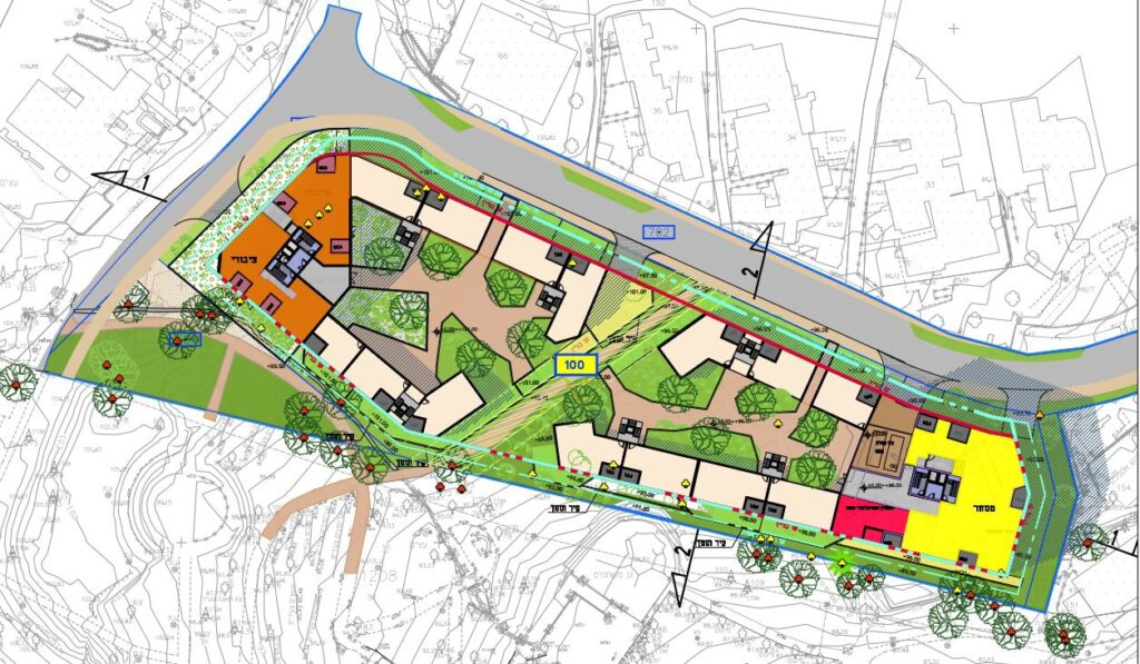 תוכנית התחדשות עירונית בשכונת בן דור | צילום: דוברות עיריית נשר