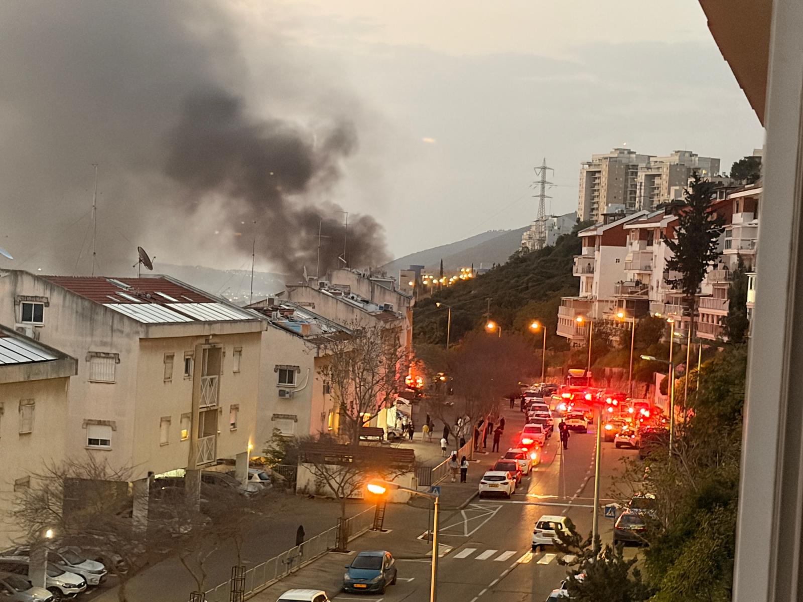 דיווח ראשוני: לפחות שתי זירות של נפילת פריטי אמל״ח בחיפה