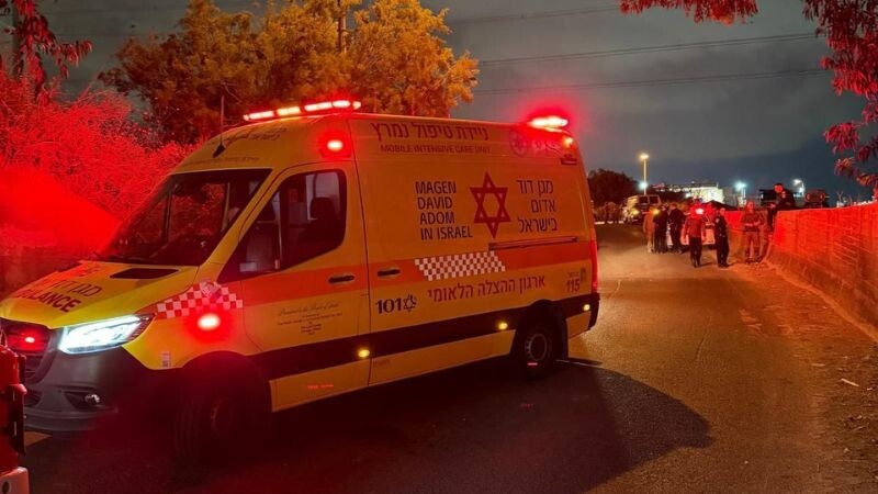 הזירה בצ'ק פוסט בה אותר גבר ללא רוח חיים | צילום: תיעוד מבצעי מד