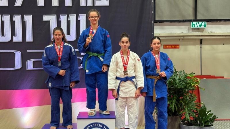 יוניפייט חיפה לא עוצרת: 14 מדליות באליפות ישראל בג'ודו לנערים ונוער