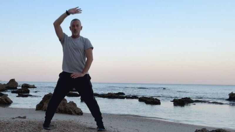 סדנת תנועה באוויר הפתוח | צילום: אמיר פרלמן