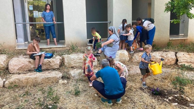 הגינה הקהילתית בקרית אליעזר | צילום: פעילי הגינה הקהילתית