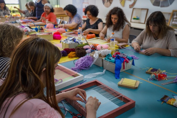 פעילות למבוגרים דוברי ערבית במוזיאוני חיפה | צילום: ג'ני כצנר