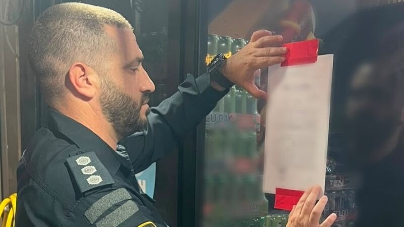 בעקבות אירוע הרצח בעיר, שלושה בתי עסק נסגרו בצווים מנהליים | צילום: דוברות המשטרה