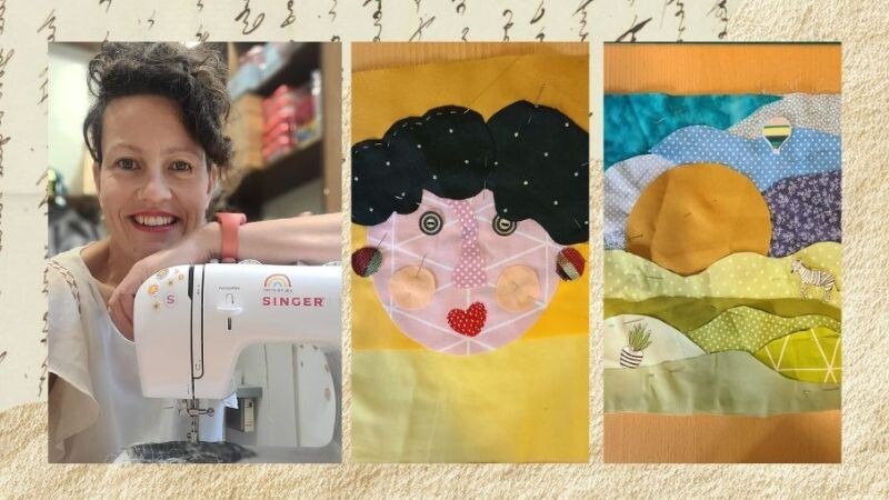 אן וורסטחן, תמונת בד | צילום: פסטיבל כרמל לאמנות מקיימת