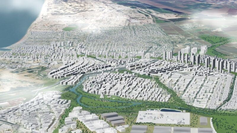 מתחם 2 במפרץ חיפה | הדמייה: יער אדריכלים ומתכנני ערים